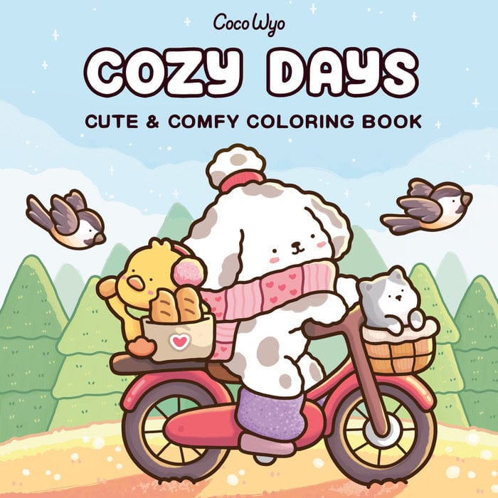 Random House Coloring & Painting Books Cozy Days Coloring Book
