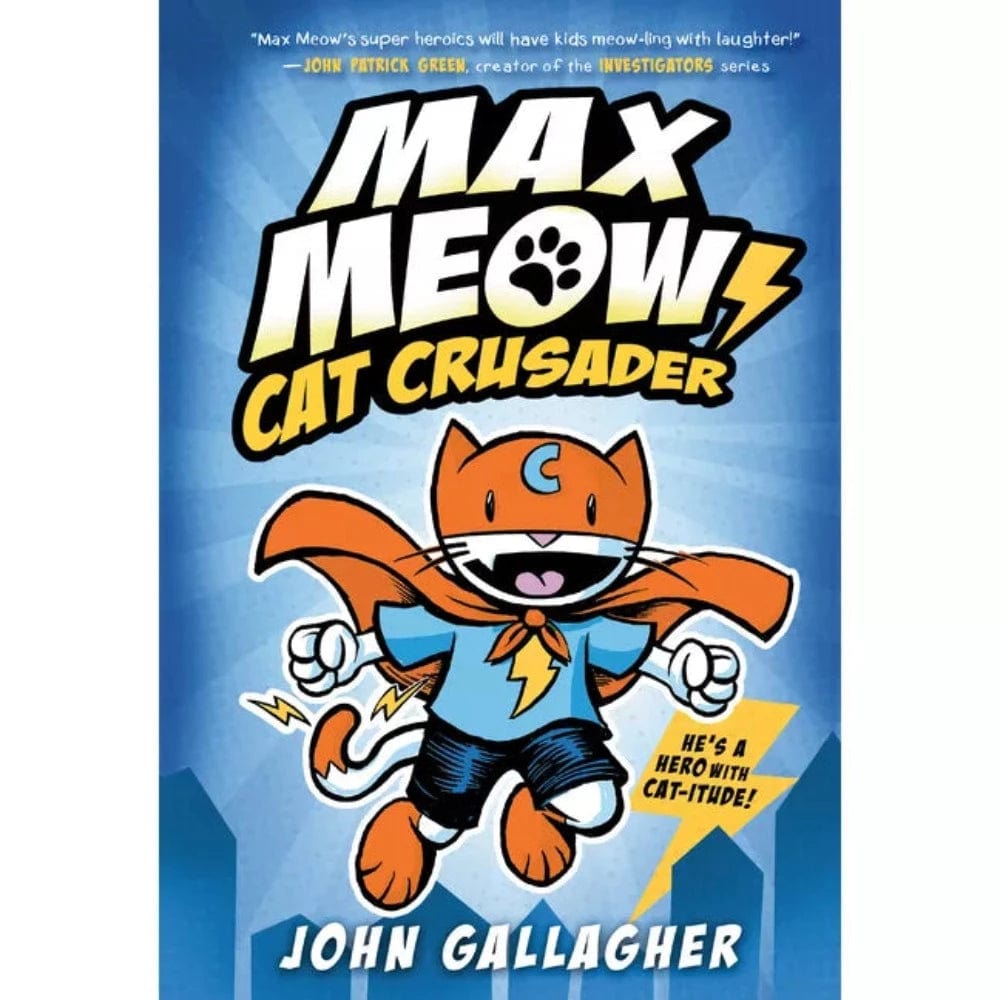 Random House Graphic Novel Books Max Meow: Cat Crusader (Book #1)