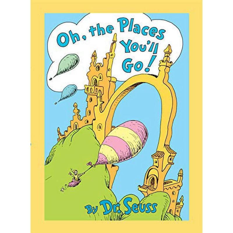 Random House Hardcover Books Default Dr. Seuss: Oh, The Places You'll Go! Lenticular Edition