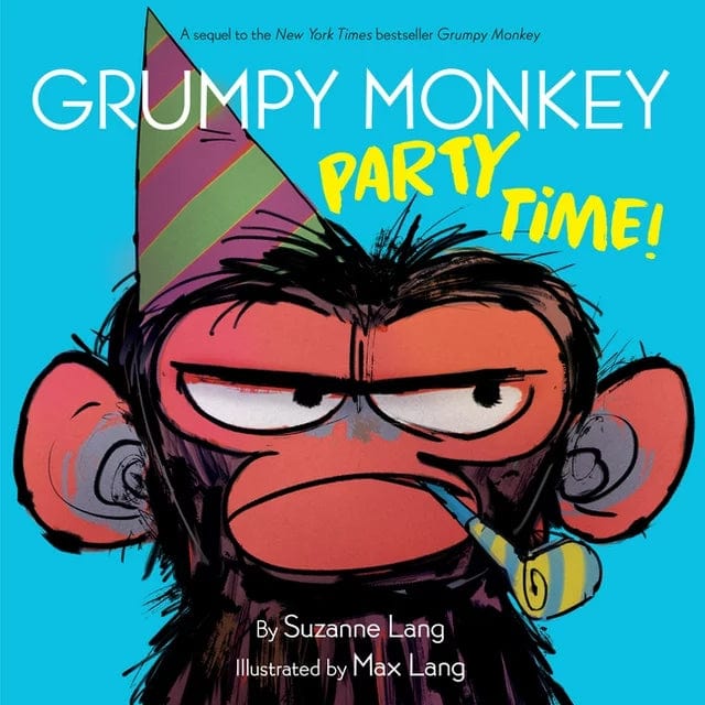 Random House Hardcover Books Default Grumpy Monkey Party Time!