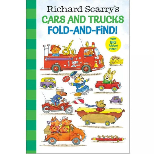 Random House Hardcover Books Default Richard Scarry's Cars and Trucks Fold-and-Find!