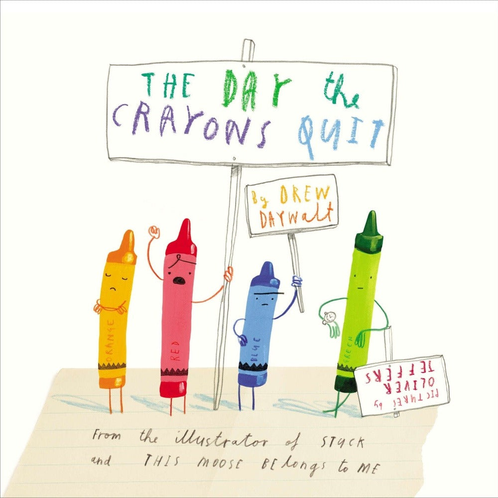 Random House Hardcover Books The Day the Crayons Quit