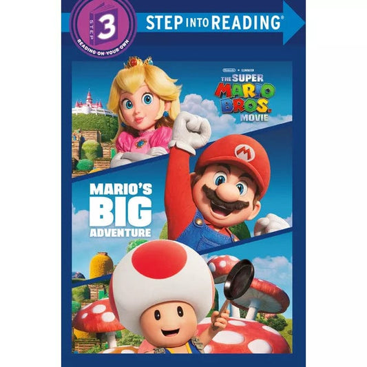Random House I Can Read Level 3 Books Default Mario's Big Adventure (Step Into Reading Level 3)