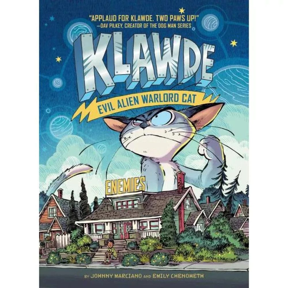 Random House Paperback Books Klawde Evil Alien Warlord Cat: Enemies (Book #2)