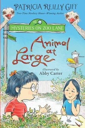 Random House Paperback Books Mysteries on Zoo Lane - Animal at Large