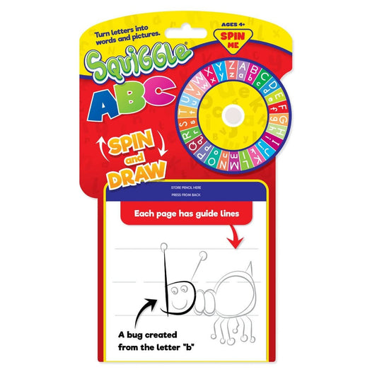 RandomLine Sketchbooks & Drawing Pads Default Squiggle: ABC Doodle Pad