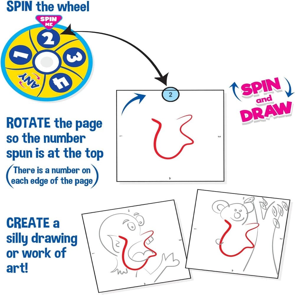 RandomLine Sketchbooks & Drawing Pads Default Squiggle: On The Go Doodle Pad