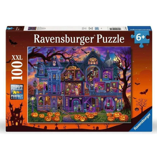 Ravensburger 100 Piece Puzzles Default Monster House Party 100 Piece Puzzle