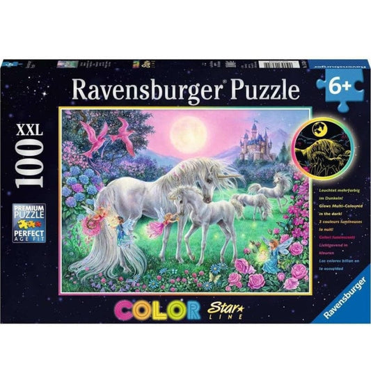 Ravensburger 100 Piece Puzzles Default Unicorns in the Moonlight 100 Piece Puzzle