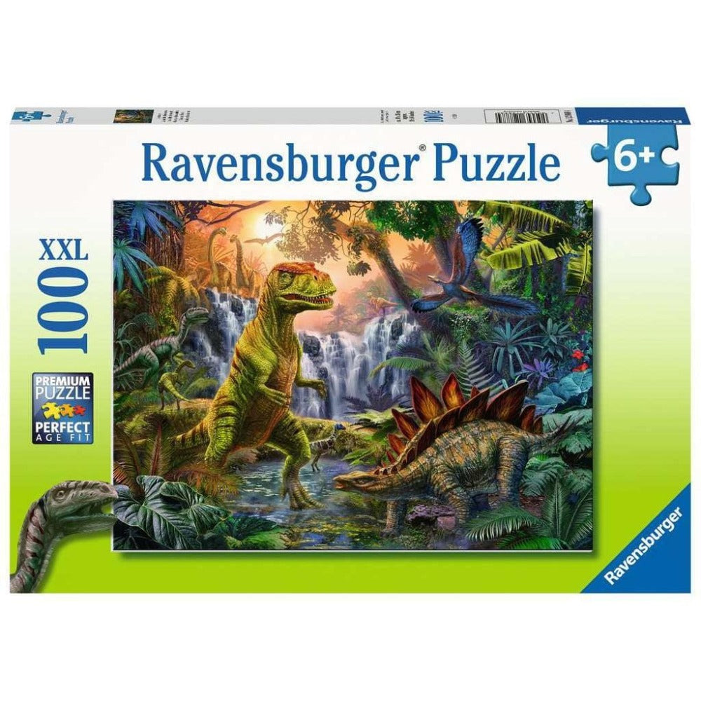 Ravensburger 100 Piece Puzzles Dinosaur Oasis 100 Piece Puzzle