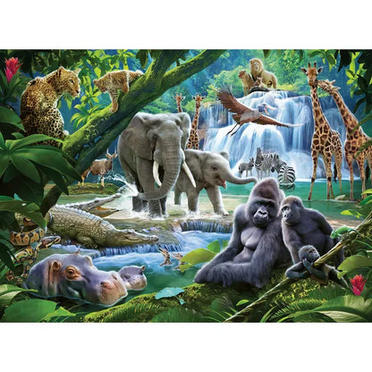 Ravensburger 100 Piece Puzzles Jungle Animals - 100 Piece Puzzle