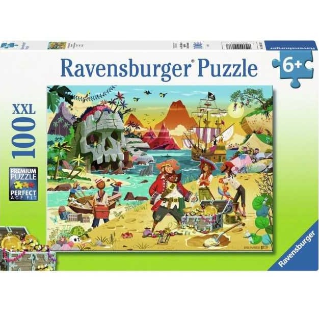 Ravensburger 100 Piece Puzzles Pirate Treasure 100 Piece Puzzle
