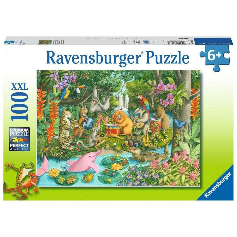 Ravensburger 100 Piece Puzzles Rainforest River Band 100 Piece Puzzle