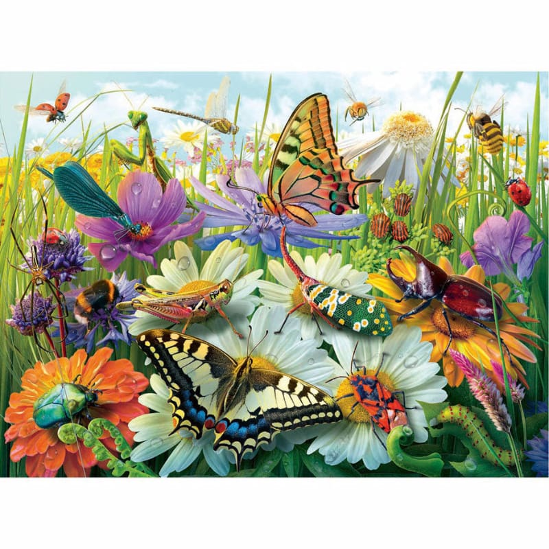 Ravensburger 100 Piece Puzzles Wonderful World of Insects 100 Piece Puzzle