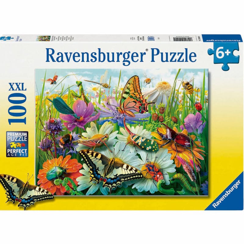 Ravensburger 100 Piece Puzzles Wonderful World of Insects 100 Piece Puzzle