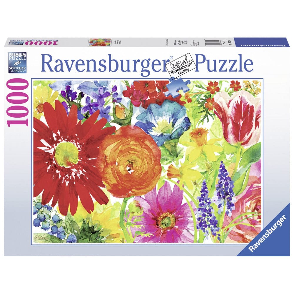 Ravensburger 1000 Piece Puzzles Abundant Blooms 1000 Piece Puzzle
