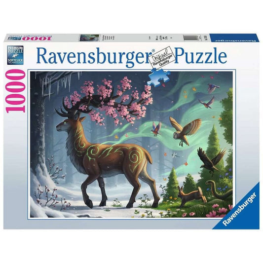 Ravensburger 1000 Piece Puzzles Deer of Spring 1000 Piece Puzzle