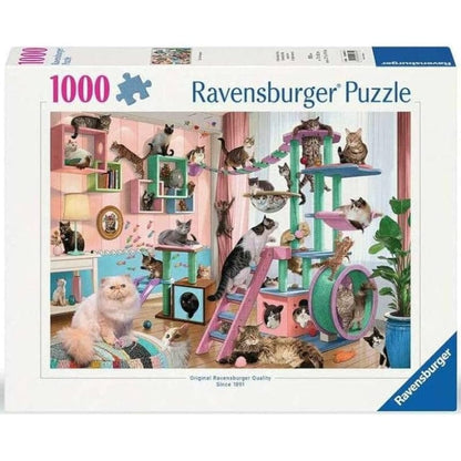 Ravensburger 1000 Piece Puzzles Default Cat Tree Heaven 1000 pc Puzzle