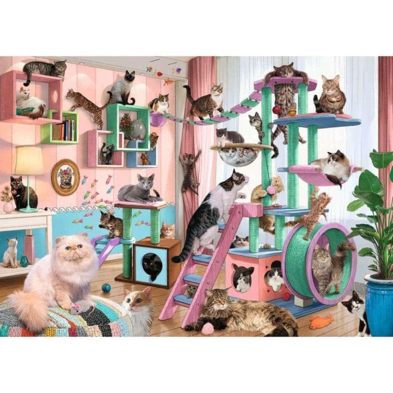 Ravensburger 1000 Piece Puzzles Default Cat Tree Heaven 1000 pc Puzzle