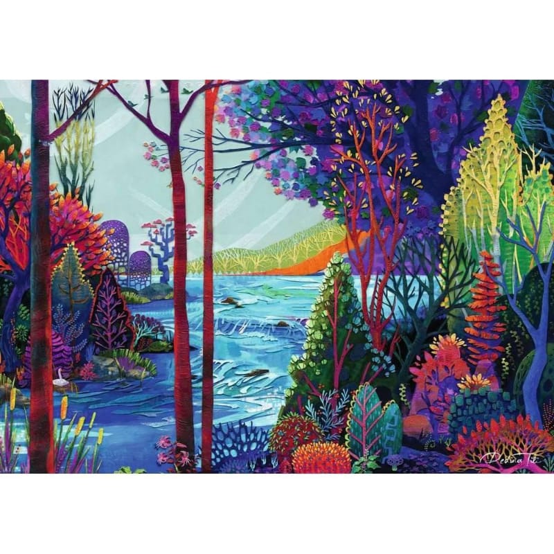 Ravensburger 1000 Piece Puzzles Indigo Forest 1000 Piece Puzzle