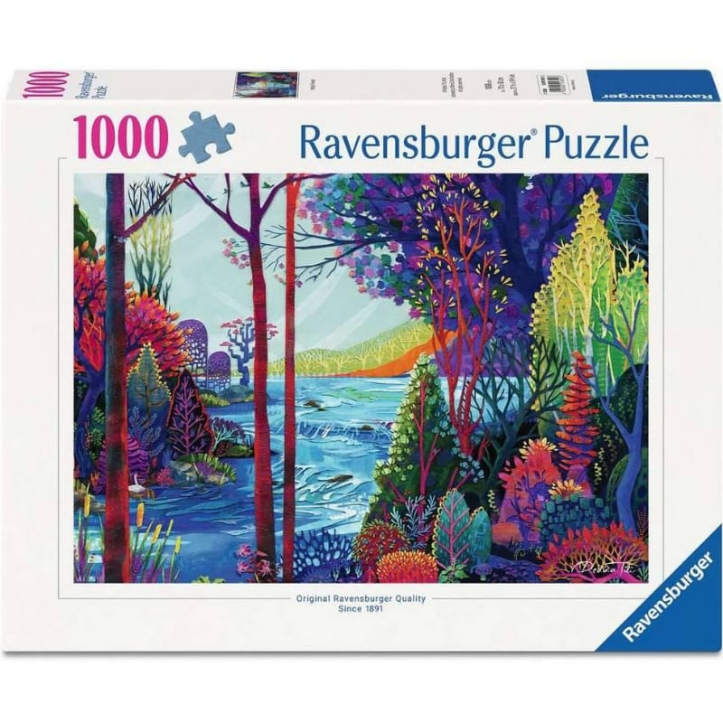 Ravensburger 1000 Piece Puzzles Indigo Forest 1000 Piece Puzzle