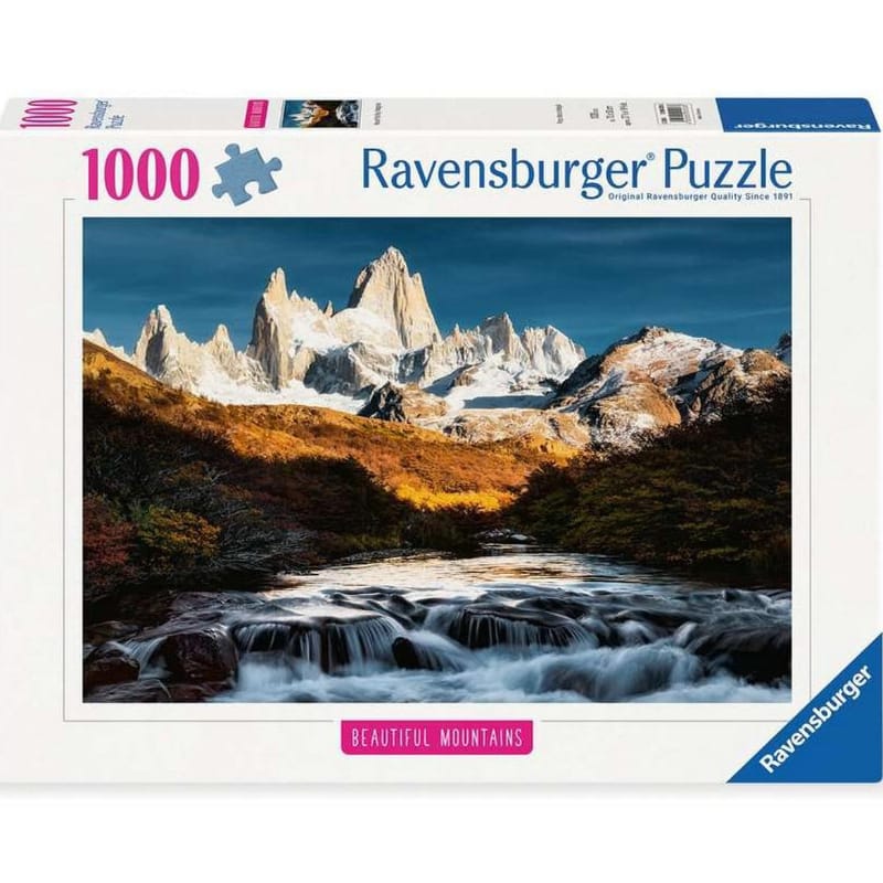 Ravensburger 1000 Piece Puzzles Mount Fitz Roy, Patagonia 1000 Piece Puzzle