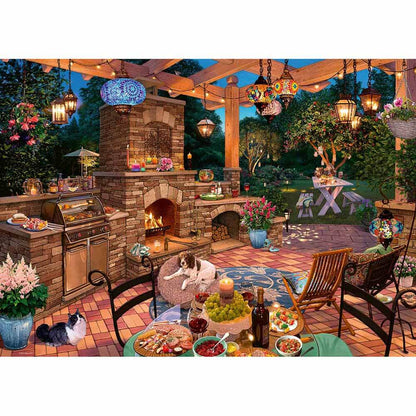 Ravensburger 1000 Piece Puzzles The Garden Kitchen 1000 Piece Puzzle
