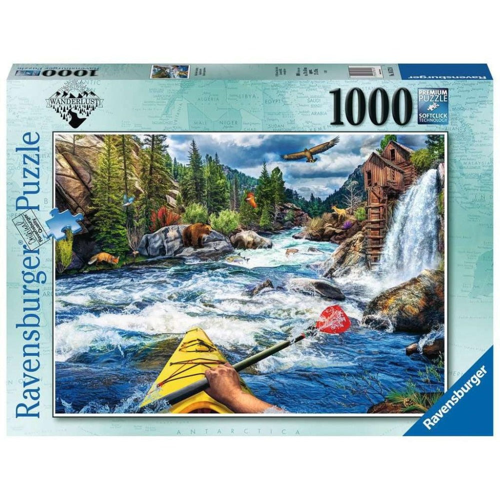 Ravensburger 1000 Piece Puzzles Whitewater Kayaking 1000 Piece Puzzle