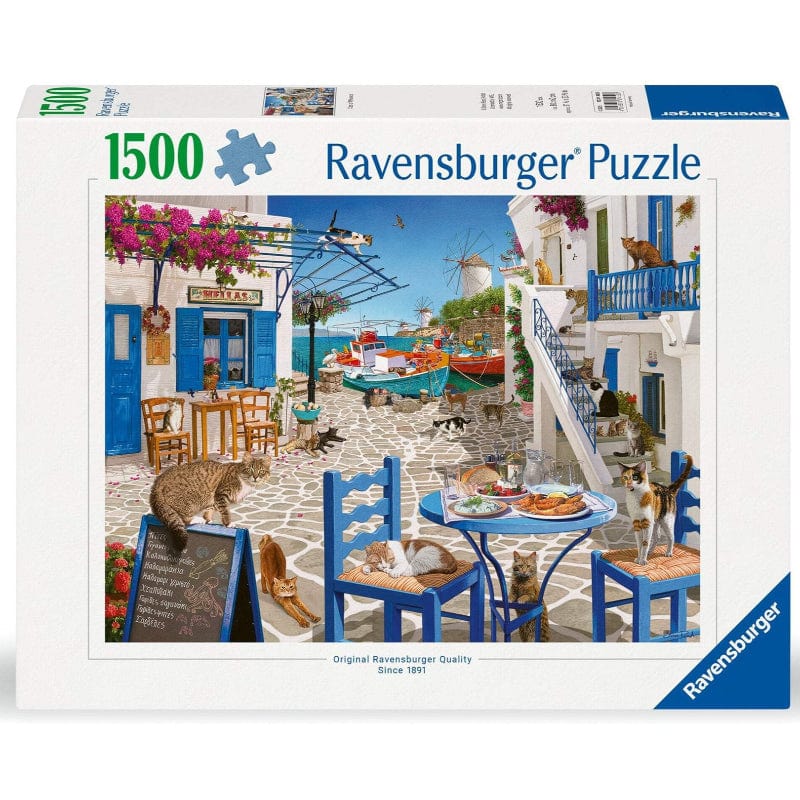 Ravensburger 1500 Piece Puzzles Default Cats of Mykonos 1500 Piece Puzzle