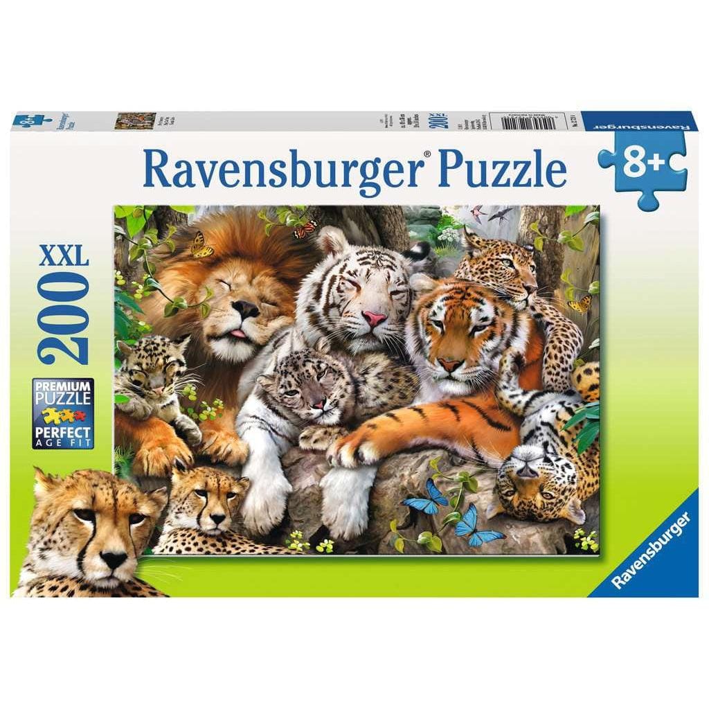 Ravensburger 200 Piece Puzzles Default Big Cat Nap 200 Piece Puzzle