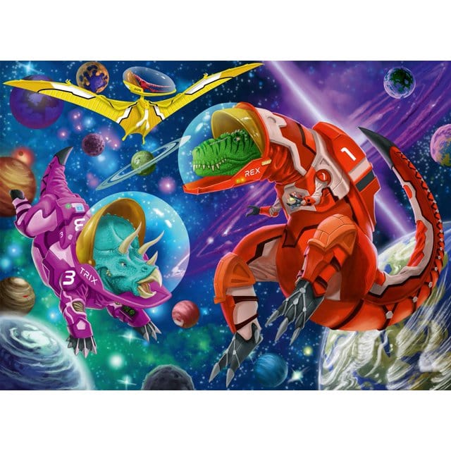 Ravensburger 200 Piece Puzzles Default Space Dinosaurs 200 Piece Puzzle