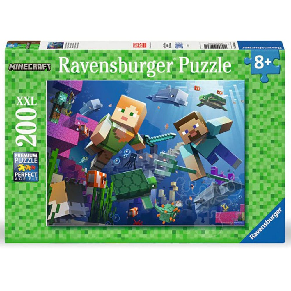Ravensburger 200 Piece Puzzles Minecraft 200 Piece Puzzle