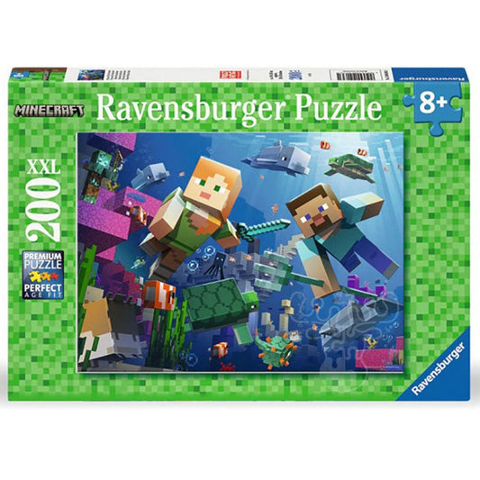 Ravensburger 200 Piece Puzzles Minecraft 200 Piece Puzzle