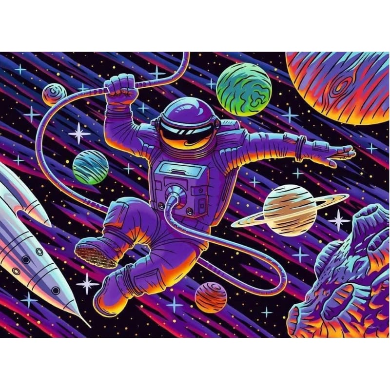 Ravensburger 200 Piece Puzzles Outer Space Adventure 200 Piece Puzzle