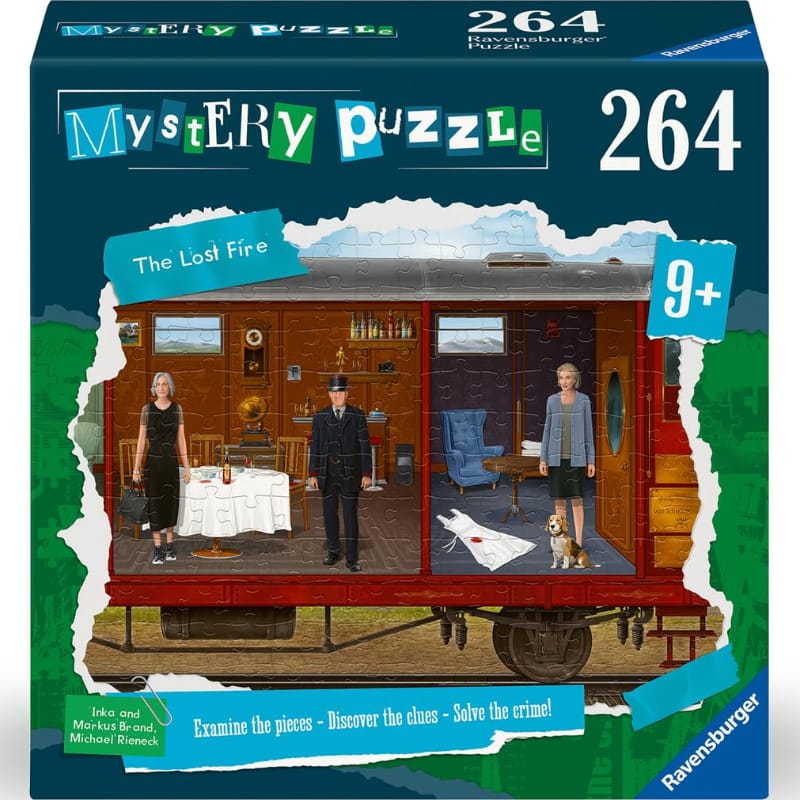 Ravensburger 200 Piece Puzzles The Lost Fire 264 Piece Mystery Puzzle