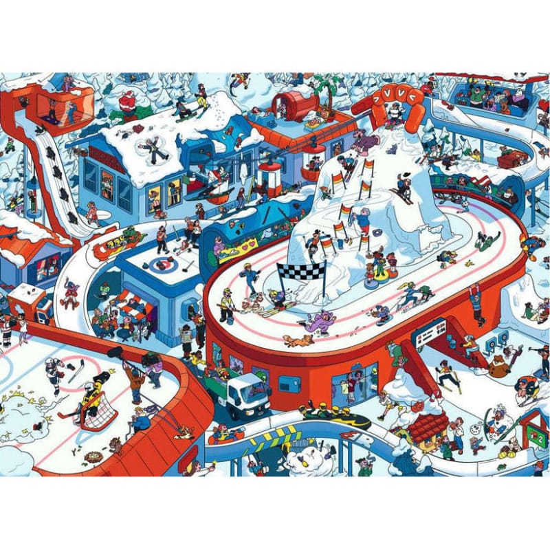Ravensburger 200 Piece Puzzles Winter Sports Stadium 200 Piece Puzzle