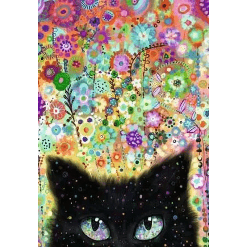 Ravensburger 300 Piece Puzzles Default Puzzle Moments: Kaleidescope Kitty 300 Piece Puzzle