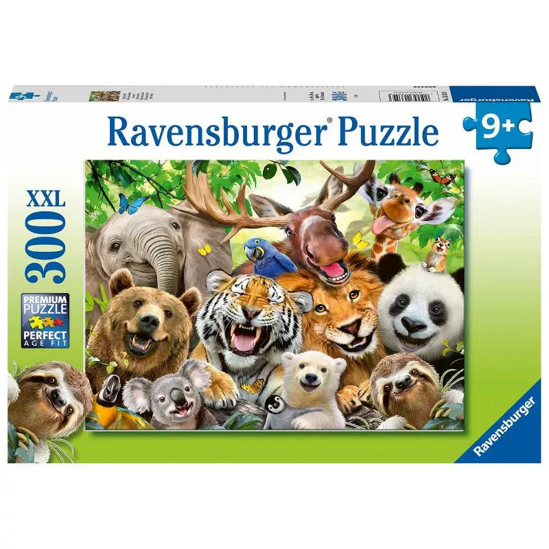 Ravensburger 300 Piece Puzzles Exotic Animals Selfie 300 Piece Puzzle