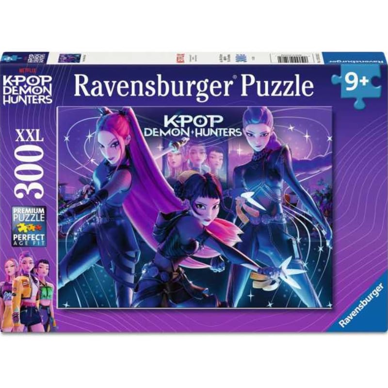 Ravensburger 300 Piece Puzzles KPop Demon Hunters - Rumi, Mira, & Zoey 300 Piece Puzzle