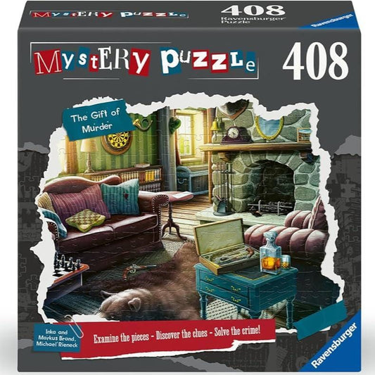 Ravensburger 400 Piece Puzzles Default Mystery Puzzle: Murderous Birthday 408 Piece Puzzle