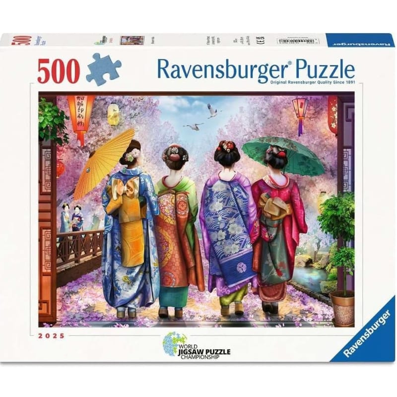 Ravensburger 500 Piece Puzzles Blossom Walk 500 Piece Puzzle