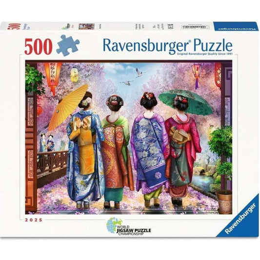 Ravensburger 500 Piece Puzzles Blossom Walk 500 Piece Puzzle