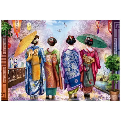 Ravensburger 500 Piece Puzzles Blossom Walk 500 Piece Puzzle