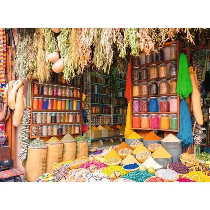 Ravensburger 500 Piece Puzzles Colorful Spices, Morocco 500 Piece Puzzle