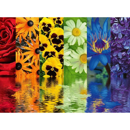 Ravensburger 500 Piece Puzzles Floral Reflections 500 Piece Puzzle