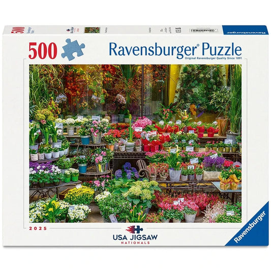 Ravensburger 500 Piece Puzzles Flower Boutique 500 Piece Puzzle