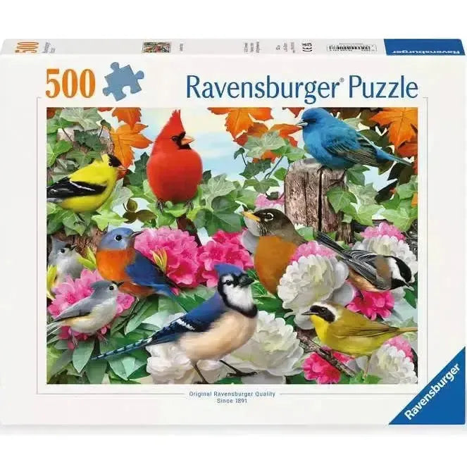Ravensburger 500 Piece Puzzles Garden Birds 500 Piece Puzzle