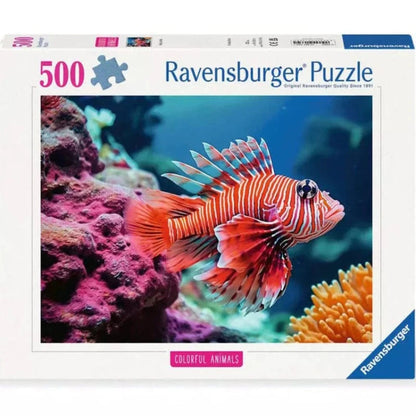 Ravensburger 500 Piece Puzzles Red Lionfish 500 Piece Puzzle