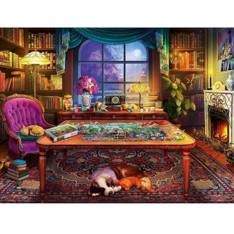 Ravensburger 700 Piece Puzzles Puzzzler's Place 750 Piece Puzzle