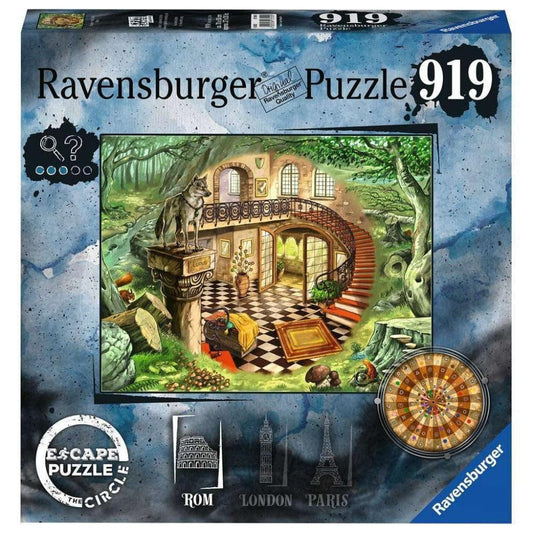 Ravensburger 900 Piece Puzzles Default Escape the Circle: Rome 919 Piece Puzzle